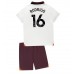 Manchester City Rodri Hernandez #16 Babykleding Uitshirt Kinderen 2023-24 Korte Mouwen (+ korte broeken)